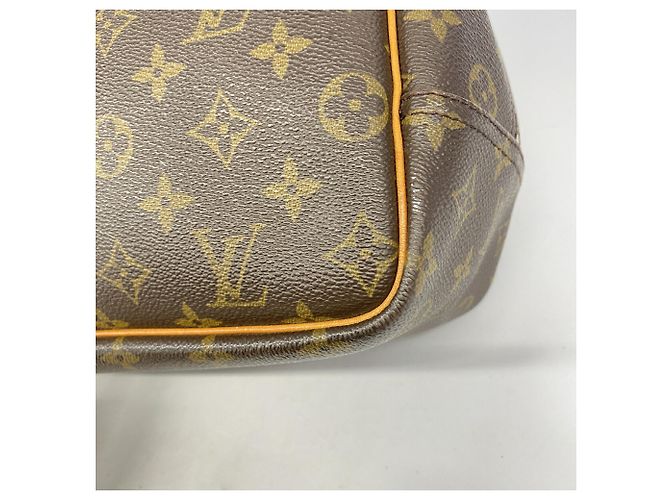 Borsa Louis Vuitton Monogram Deauville Marrone - vista 8