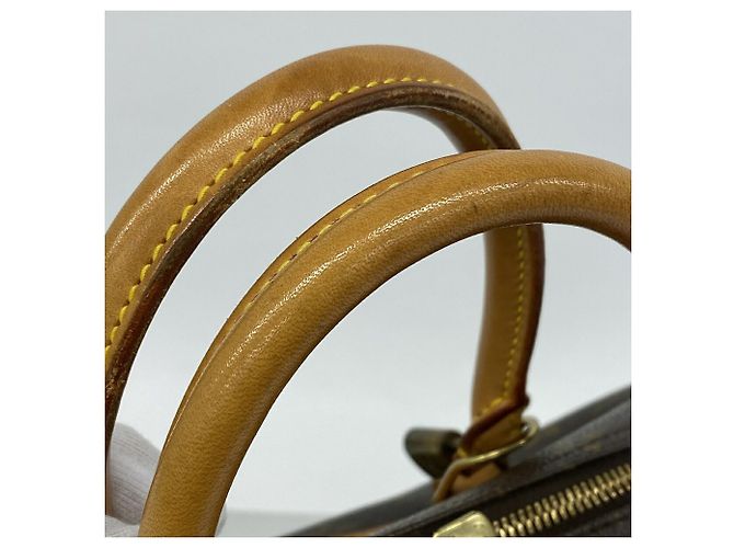 Borsa Louis Vuitton Monogram Deauville Marrone - vista 9