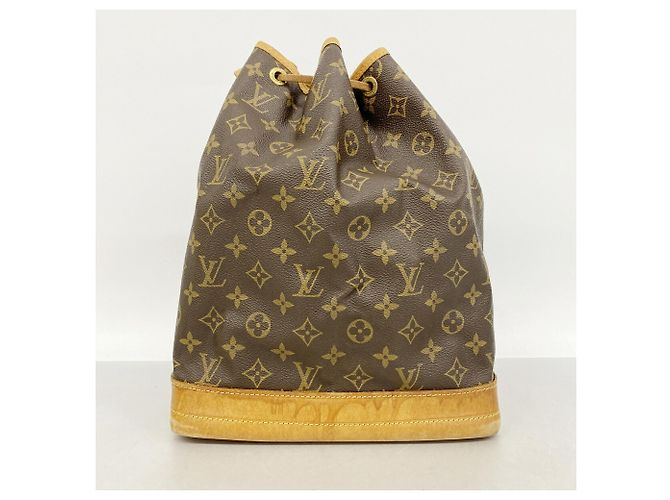 Borsa a tracolla Louis Vuitton Monogram Noe Marrone - vista 12