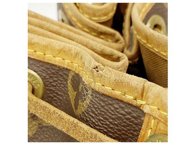 Borsa a tracolla Louis Vuitton Monogram Noe Marrone - vista 6