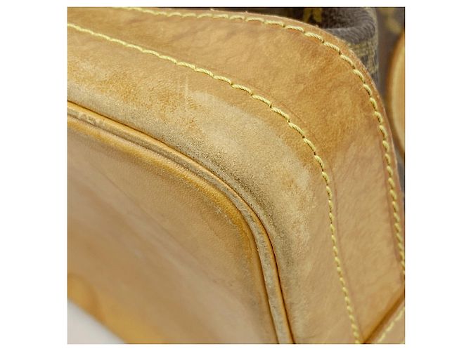 Borsa a tracolla Louis Vuitton Monogram Noe Marrone - vista 7