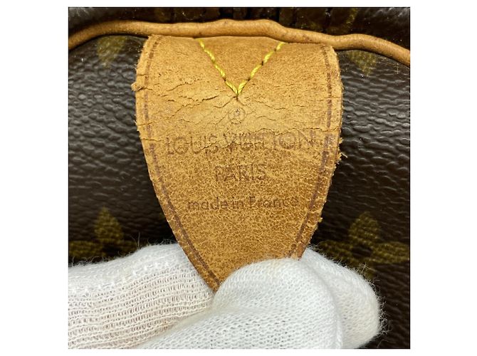 Borsa Boston Louis Vuitton Keepall 55 Monogram Marrone - vista 5
