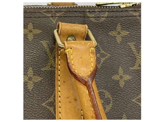 Borsa Boston Louis Vuitton Keepall 55 Monogram Marrone - vista 9