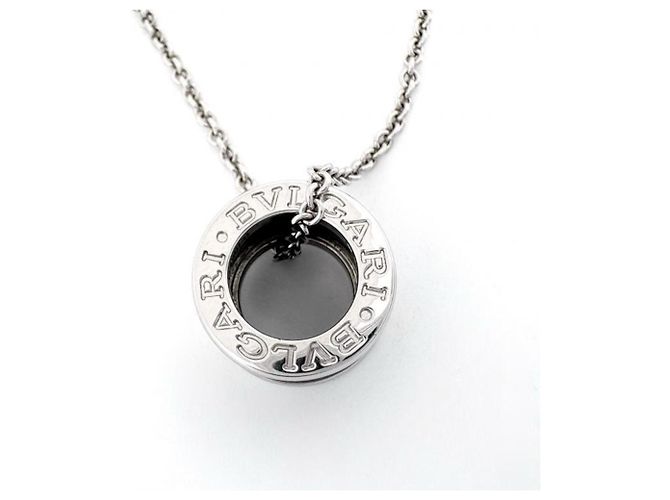Bulgari Collana Bvlgari Ag925 Save the Children Nero Argento - vista 2
