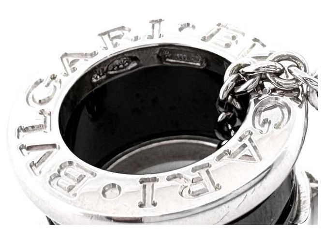 Bulgari Collana Bvlgari Ag925 Save the Children Nero Argento - vista 5