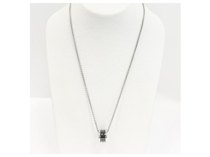 Bulgari Collana Bvlgari Ag925 Save the Children Nero Argento - vista 7