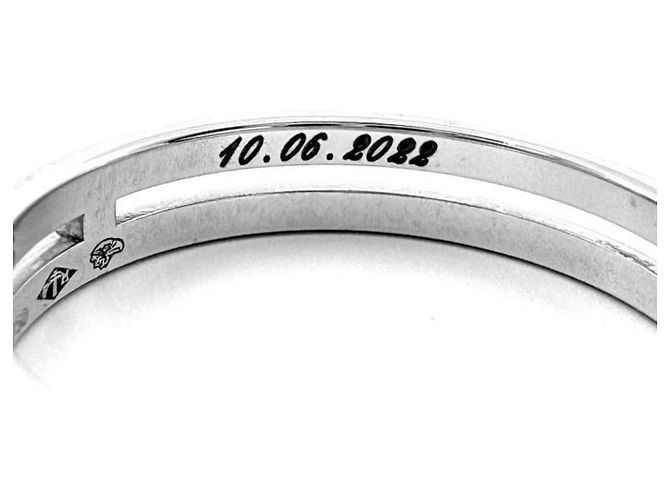 Hermès Hermes Ring aus 18K Weißgold Silber - Ansicht 4