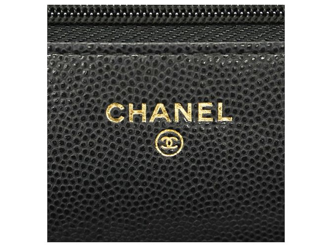Portafoglio a spalla con catena Chanel Matelassé Nero - vista 5