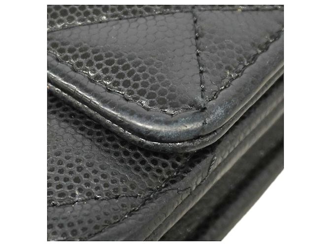 Portafoglio a spalla con catena Chanel Matelassé Nero - vista 6