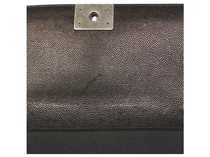 Borsa a tracolla Chanel Boy Chain Nero - vista 10