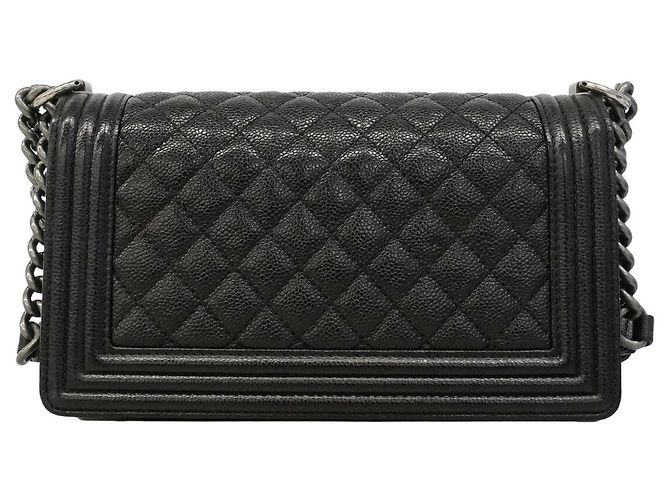 Borsa a tracolla Chanel Boy Chain Nero - vista 13
