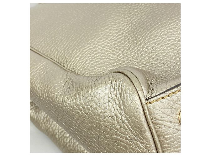 Borsa Gucci Bamboo in Silver Argento - vista 11