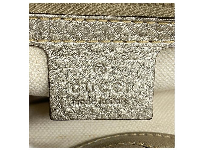Borsa Gucci Bamboo in Silver Argento - vista 5