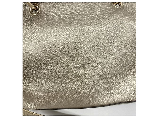 Borsa Gucci Bamboo in Silver Argento - vista 7