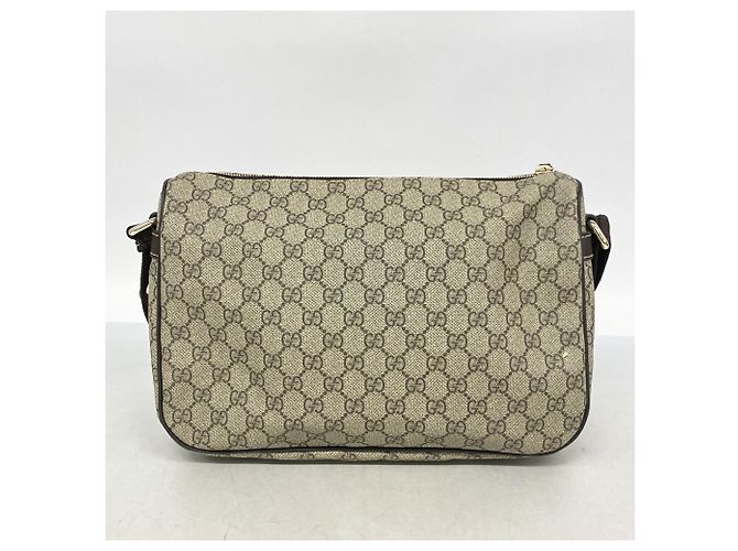 Borsa a tracolla Gucci GG Supreme Marrone - vista 10