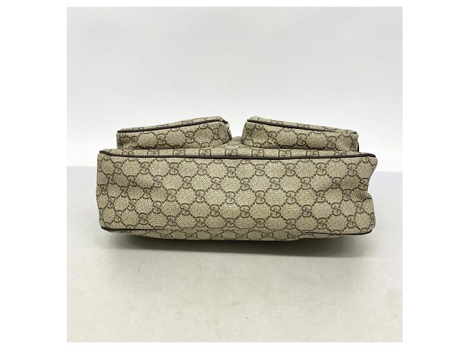 Borsa a tracolla Gucci GG Supreme Marrone - vista 3