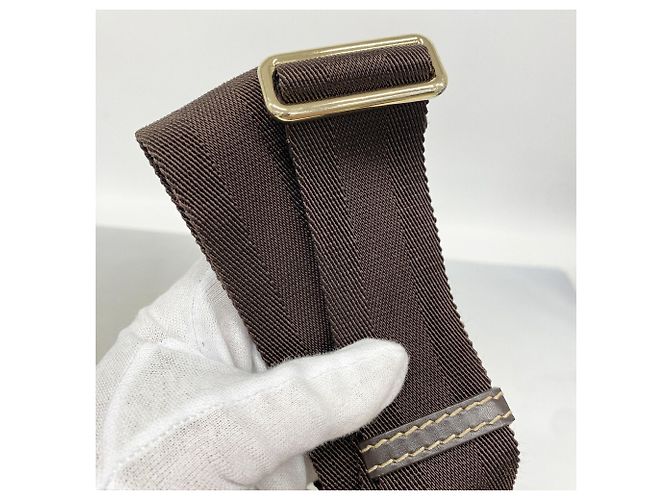 Borsa a tracolla Gucci GG Supreme Marrone - vista 7