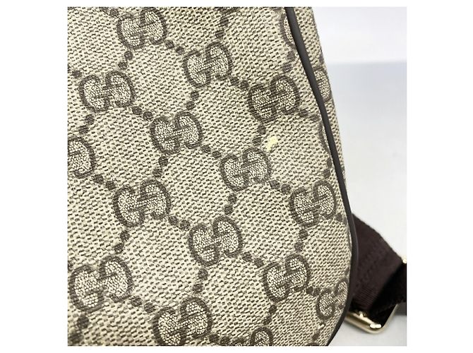 Borsa a tracolla Gucci GG Supreme Marrone - vista 8
