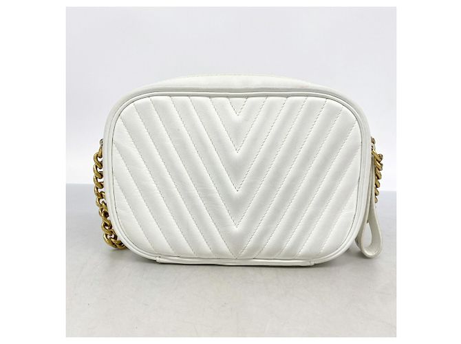 Borsa a tracolla Louis Vuitton New Wave Camera M53863 Bianco - vista 11