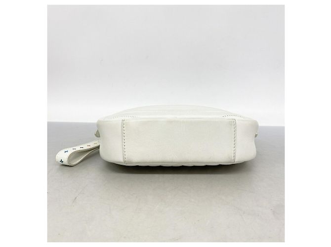 Borsa a tracolla Louis Vuitton New Wave Camera M53863 Bianco - vista 3