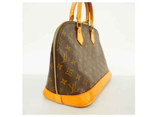 Borsa a mano Louis Vuitton Alma Monogram Marrone - vista 2