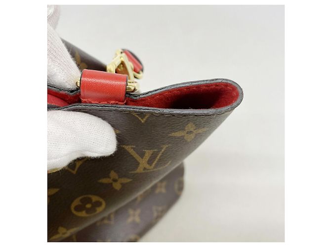 Néonoé Borsa a tracolla Louis Vuitton Monogram NeoNoe Rosso - vista 7