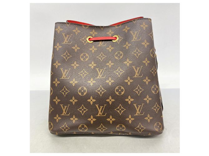 Néonoé Borsa a tracolla Louis Vuitton Monogram NeoNoe Rosso - vista 9