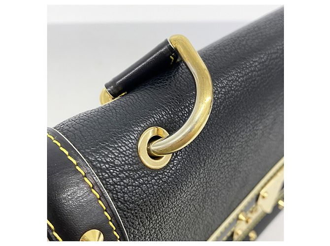 Borsa a tracolla Louis Vuitton Suhali Tarantula Nero - vista 8
