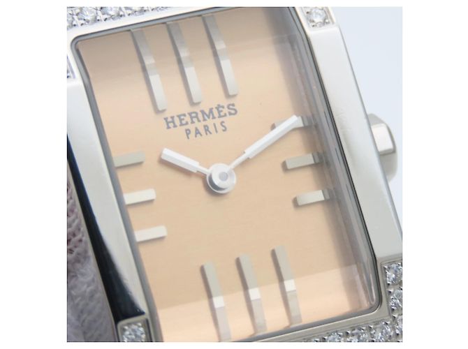 Hermès Orologio da polso Hermes Tandem TA1.230 Quadrante Argento - vista 14
