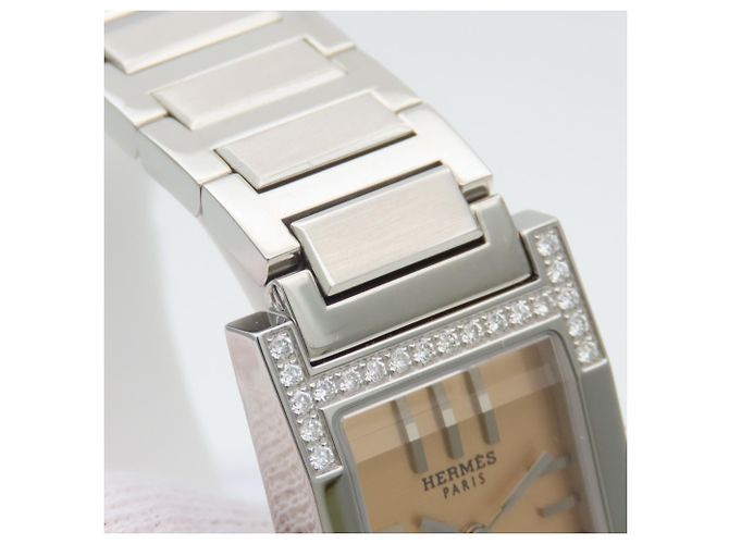 Hermès Orologio da polso Hermes Tandem TA1.230 Quadrante Argento - vista 8