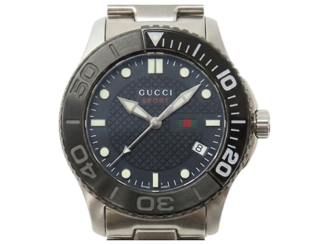 Orologio da polso da uomo Gucci G-Timeless SSP Quadrante Nero - vista 3