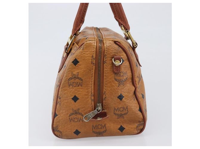MCM Visetos logogramme Leather Brown - view 4