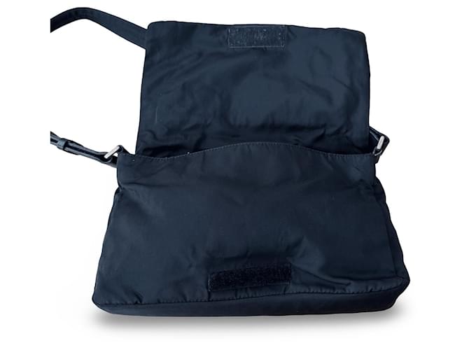 Prada Tessuto Crossbody Nero - vista 5