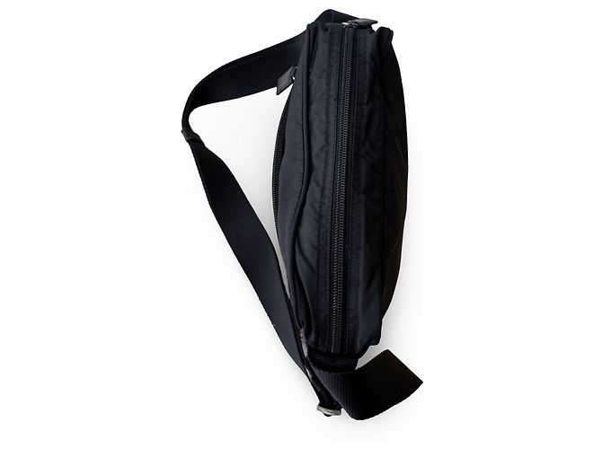 Bolsa tiracolo Prada Tessuto em nylon preto - vista 5