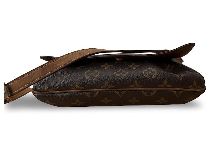 Louis Vuitton Musette Marrone - vista 3