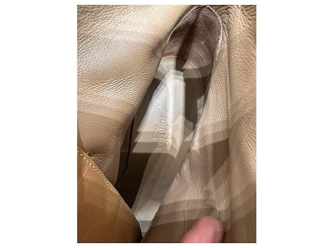 Hermès Tan Leather Buckle Ankle Boots EU 40 Pre-owned - view 7