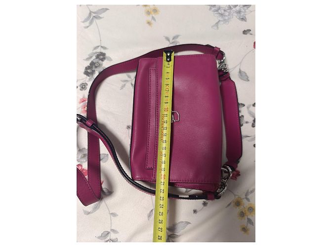 Borsa a tracolla Karl Lagerfeld in pelle fucsia Fuschia - vista 17
