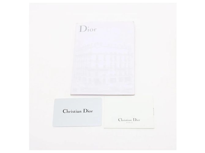 Borsa Christian Dior Lady Dior in vernice rossa Rosso - vista 7