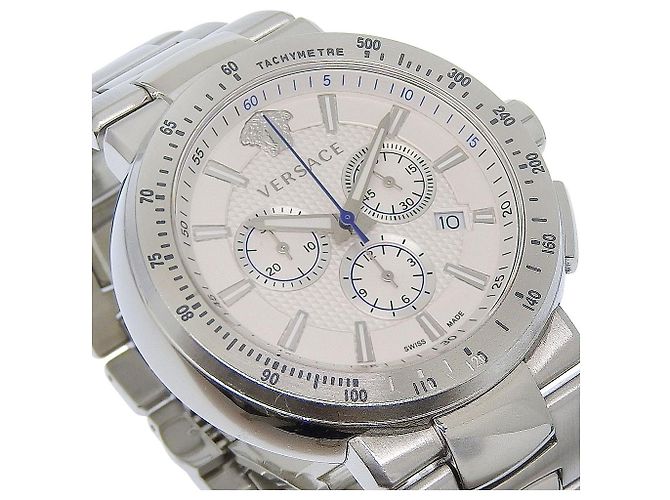 Versace Urban Mystique Chronograph Quartz Stainless Steel 43 - vista 6