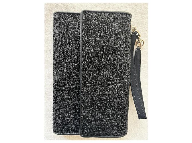 Gianfranco Ferré Pochette nera in pelle Nero - vista 12