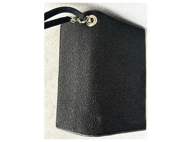 Gianfranco Ferré Pochette nera in pelle Nero - vista 2