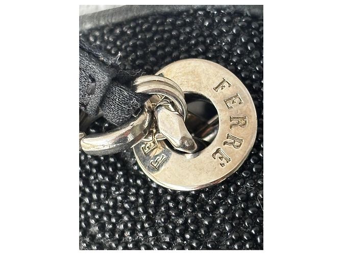 Gianfranco Ferré Pochette nera in pelle Nero - vista 3