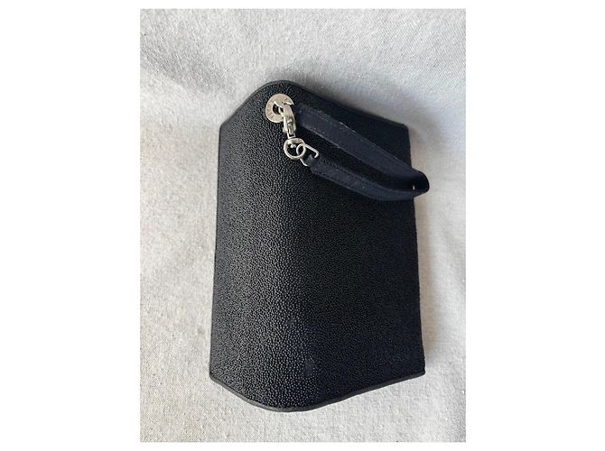 Gianfranco Ferré Pochette nera in pelle Nero - vista 5