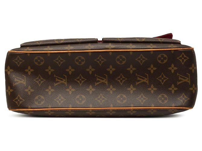 Borsa Tote Louis Vuitton Monogram Multipli Cite Marrone - vista 3