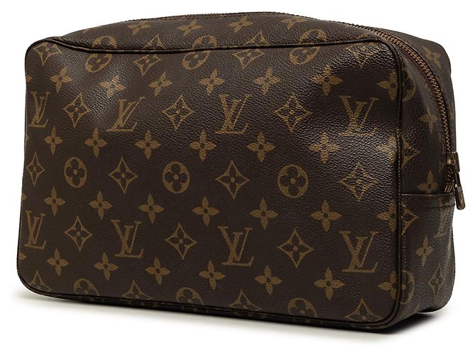 Borsa a Pochette Louis Vuitton Monogram Trousse Toilette 28 Marrone - vista 2