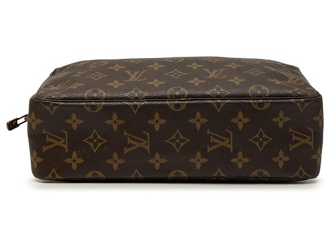 Borsa a Pochette Louis Vuitton Monogram Trousse Toilette 28 Marrone - vista 3