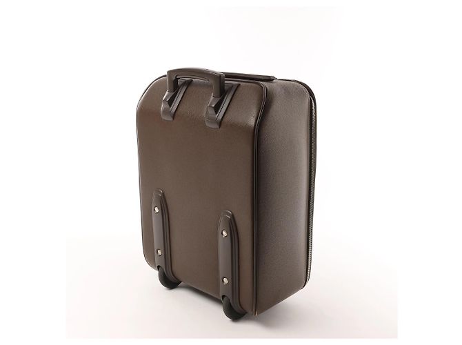 Borsa da viaggio Louis Vuitton Pegase 45 in pelle Taiga, Brown M23314 Marrone - vista 4