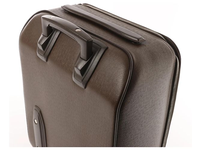 Borsa da viaggio Louis Vuitton Pegase 45 in pelle Taiga, Brown M23314 Marrone - vista 5