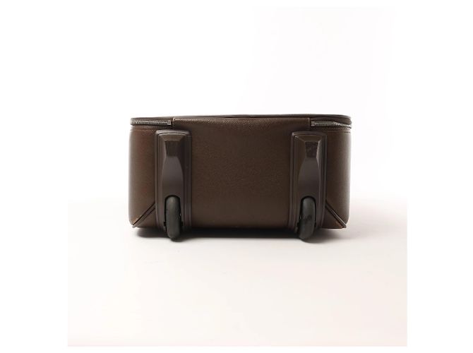 Borsa da viaggio Louis Vuitton Pegase 45 in pelle Taiga, Brown M23314 Marrone - vista 7
