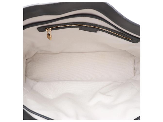 Louis Vuitton Mini Lucille GM Monogram Linen in Gray x Navy Blue M92609 Blu navy - vista 15